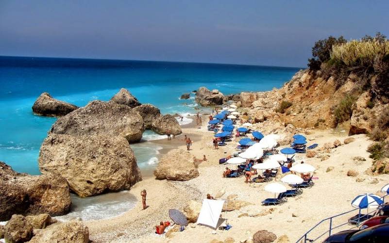 Kalamitsi - Kavalikefta Beach Lefkada Greece